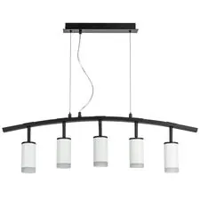 Lightstar LR7353650 Люстра RULLO 5х50W GU10 ЧЕРНЫЙ/БЕЛЫЙ (571735+214436-5+202430-5)