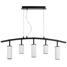Lightstar LR735362863 Люстра RULLO 5х50W GU10 ЧЕРНЫЙ/БЕЛЫЙ (571735+214436-2+214486-3)