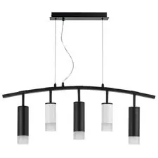 Lightstar LR7353628731 Люстра RULLO 5х50W GU10 ЧЕРНЫЙ/БЕЛЫЙ (571735+214436-2+214487-3+202431-5)