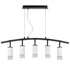 Lightstar LR7353651 Люстра RULLO 5х50W GU10 ЧЕРНЫЙ/БЕЛЫЙ (571735+214436-5+202431-5)