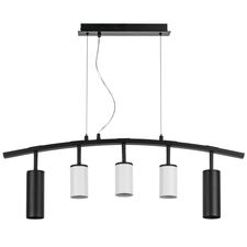 Lightstar LR735872363 Люстра RULLO 5х50W GU10 ЧЕРНЫЙ/БЕЛЫЙ (571735+214436-3+214487-2)