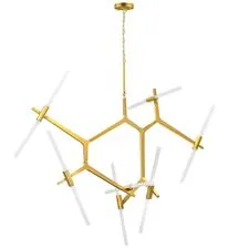 Lightstar 742143 Люстра STRUTTURA 14х6W (led) G9 ЗОЛОТО МАТОВЫЙ