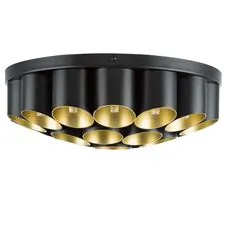 Lightstar 720227 Люстра SIENA 22х40W G9 ЧЕРНЫЙ/ЗОЛОТО