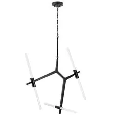 Lightstar 742067 Люстра STRUTTURA 6х6W (led) G9 ЧЕРНЫЙ МАТОВЫЙ