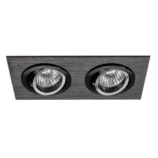 Lightstar 011622 Светильник SINGO X2 MR16/HP16 ЧЕРНЫЙ