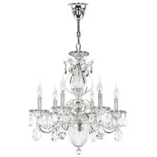 Lightstar 790064 Люстра SCHON 6x60W E14 Silver