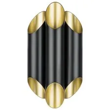 Lightstar 720667 Бра SIENA 6х40W G9 ЧЕРНЫЙ/ЗОЛОТО