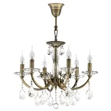 Lightstar 694061 Люстра STREGARO 6х60W E14 БРОНЗА
