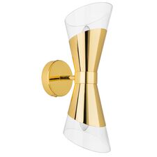 Lightstar 817622 Бра STRATO 2х40W E14 ЗОЛОТО