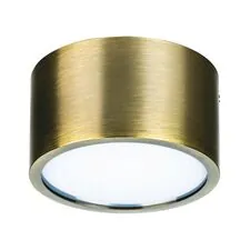 Lightstar 213911 Светильник ZOLLA CYL LED-RD 10W 780LM ЗЕЛЕНАЯ БРОНЗА 4000K IP44