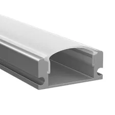 Lightstar 409429 Профиль PROFILED с прямоугольным рассеивателем для светодиодных лент, материал: алюминий,1шт=2м