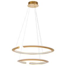 Lightstar 814223 Люстра VIRATA LED 58W 2900LM ЗОЛОТО 3000K