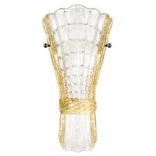 Lightstar 820629 Бра ZUCCHE 2х40W G9 БЕЛЫЙ/ЯНТАРЬ