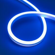 Arlight 038799 Светодиодная лента герметичная MOONLIGHT-SIDE-A140-12x17mm 24V Blue (8 W/m, IP67, 5m, wire x2) (Arlight, Вывод боковой, 3 года) 038799
