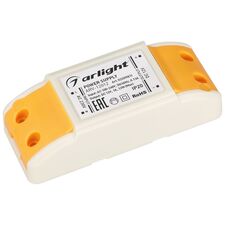 Arlight 022090(1) Блок питания ARV-12012 (12V, 1A, 12W) (Arlight, IP20 Пластик, 2 года) 022090(1)