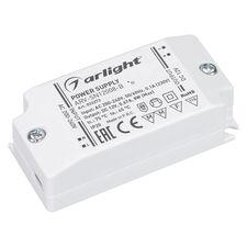 Arlight 033273 Блок питания ARV-SN12008-B (12V, 0,67A, 8W) (Arlight, IP20 Пластик, 3 года) 033273