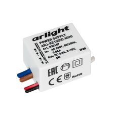 Arlight 030187 Блок питания ARJ-KE10300-MINI (3W, 300mA) (Arlight, IP20 Пластик, 5 лет) 030187