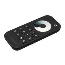 Arlight 031935 Пульт SMART-R24-DIM Black (8 зон, 2,4G) (Arlight, IP20 Пластик, 5 лет) 031935