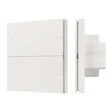 Arlight 037333 INTELLIGENT ARLIGHT Кнопочная панель SMART-DMX512-801-22-4G-4SC-DIM-IN White (230V, 2,4G) (IARL, IP20 Пластик, 5 лет) 037333