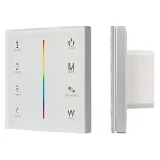 Arlight 025168 Панель Sens SMART-P22-RGBW White (12-24V, 4x3A, 2,4G) (Arlight, IP20 Пластик, 5 лет) 025168