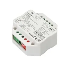 Arlight 028290 Диммер SMART-D12-DIM-PUSH-VR (12-48V, 1x6A, 2,4G) (Arlight, IP20 Пластик, 5 лет) 028290