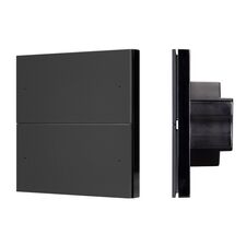 Arlight 039312 INTELLIGENT ARLIGHT Кнопочная панель SMART-DMX512-801-22-4G-4SC-DIM-IN Black (230V, 2,4G) (IARL, IP20 Пластик, 5 лет) 039312