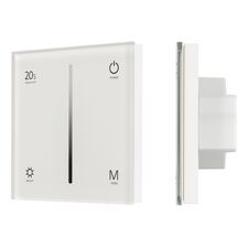 Arlight 034781 Панель SMART-P6-DIM-G-IN White (12-24V, 4x3A, Sens, 2,4G) (Arlight, IP20 Пластик, 5 лет) 034781