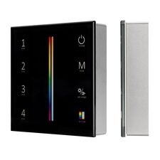 Arlight 028310 Панель Sens SMART-P55-MULTI Black (3V, 4 зоны, 2,4G) (Arlight, IP20 Пластик, 5 лет) 028310