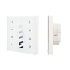 Arlight 017858 Панель Sens SR-2830A-RF-IN White (220V,DIM,4 зоны) (Arlight, IP20 Пластик, 3 года) 017858