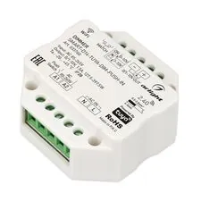 Arlight 033760 Диммер SMART-D14-TUYA-DIM-PUSH-IN (230V, 1,5A, 0/1-10V, 2,4G) (Arlight, IP20 Пластик, 5 лет) 033760