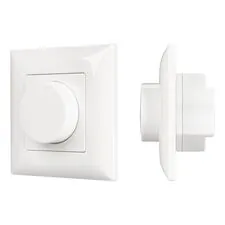 Arlight 033010 Панель SMART-P14-DIM-P-IN White (230V, 1,5A, 0/1-10V, Rotary, 2,4G) (Arlight, IP20 Пластик, 5 лет) 033010