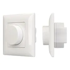 Arlight 025037 Панель SMART-P14-DIM-IN White (230V, 3A, 0-10V, Rotary, 2,4G) (Arlight, IP20 Пластик, 5 лет) 025037