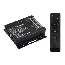 Arlight 023323 Диммер VT-S18-3x8A (12-24V, ПДУ Стик 12кн, RF) (Arlight, IP20 Металл, 3 года) 023323