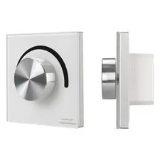 Arlight 027115 Панель SMART-P37-DIM-IN White (230V, 1,2A, TRIAC, Rotary, 2,4G) (Arlight, IP20 Пластик, 5 лет) 027115