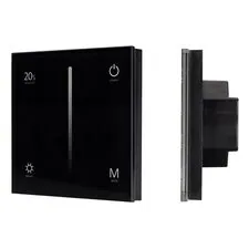 Arlight 028113 Панель SMART-P35-DIM-IN Black (230V, 0-10V, Sens, 2,4G) (Arlight, IP20 Пластик, 5 лет) 028113