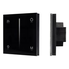 Arlight 028113 Панель SMART-P35-DIM-IN Black (230V, 0-10V, Sens, 2,4G) (Arlight, IP20 Пластик, 5 лет) 028113