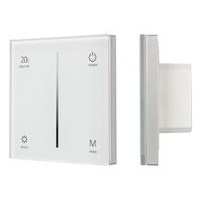 Arlight 027113 Панель SMART-P36-DIM-IN White (230V, 1,2A, TRIAC, Sens, 2,4G) (Arlight, IP20 Пластик, 5 лет) 027113