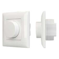 Arlight 025037 Панель SMART-P14-DIM-IN White (230V, 3A, 0-10V, Rotary, 2,4G) (Arlight, IP20 Пластик, 5 лет) 025037