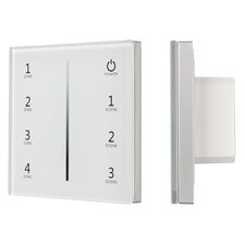 Arlight 027111 Панель SMART-P34-DIM-IN White (230V, 0-10V, Sens, 2,4G) (Arlight, IP20 Пластик, 5 лет) 027111