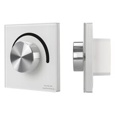 Arlight 027115 Панель SMART-P37-DIM-IN White (230V, 1,2A, TRIAC, Rotary, 2,4G) (Arlight, IP20 Пластик, 5 лет) 027115