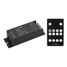 Arlight 035135 Диммер ARL-SYNC-DIM Black (12-24V, 1x25A, ПДУ 14кн, RF, RJ45) (Arlight, IP20 Металл, 3 года) 035135