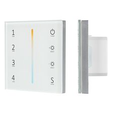 Arlight 027118 Панель Sens SMART-P38-MIX White (230V, 4 зоны, 2,4G) (Arlight, IP20 Пластик, 5 лет) 027118