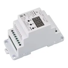 Arlight 028410 Конвертер SMART-K37-DMX (12-24V, SPI, DIN, 2,4G) (Arlight, Металл) 028410