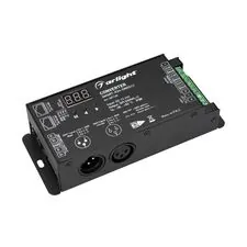Arlight 027128 Конвертер SMART-K24-DMX512 (12-24V, SPI, 2,4G) (Arlight, IP20 Металл, 5 лет) 027128
