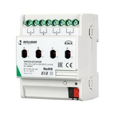 Arlight 025661 INTELLIGENT ARLIGHT Релейный модульNX-704-SW16-DIN (BUS, 4x16A) (Arlight, IP20 Пластик, 2 года) 025661