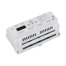 Arlight 023826 Декодер SMART-K18-DMX (12-36V, 12x5A) (Arlight, IP20 Пластик, 5 лет) 023826