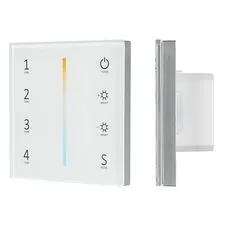 Arlight 027118 Панель Sens SMART-P38-MIX White (230V, 4 зоны, 2,4G) (Arlight, IP20 Пластик, 5 лет) 027118