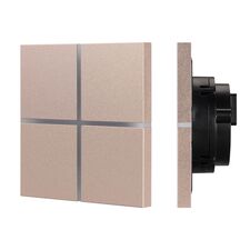 Arlight 039670 INTELLIGENT ARLIGHT Сенсорная панельNX-304-13-IN Champagne (BUS, Frameless) (IARL, IP20 Металл, 2 года) 039670