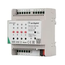 Arlight 025660 INTELLIGENT ARLIGHT ДиммерNX-204-DIM-DIN (12-48V, 8x0,35/4x0,7/2x1A) (IARL, IP20 Пластик, 2 года) 025660