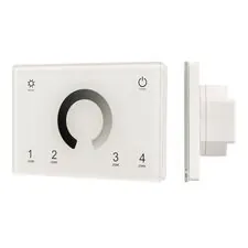 Arlight 028398 Панель Sens SMART-P79-DIM White (230V, 4 зоны, 2,4G) (Arlight, IP20 Пластик, 5 лет) 028398